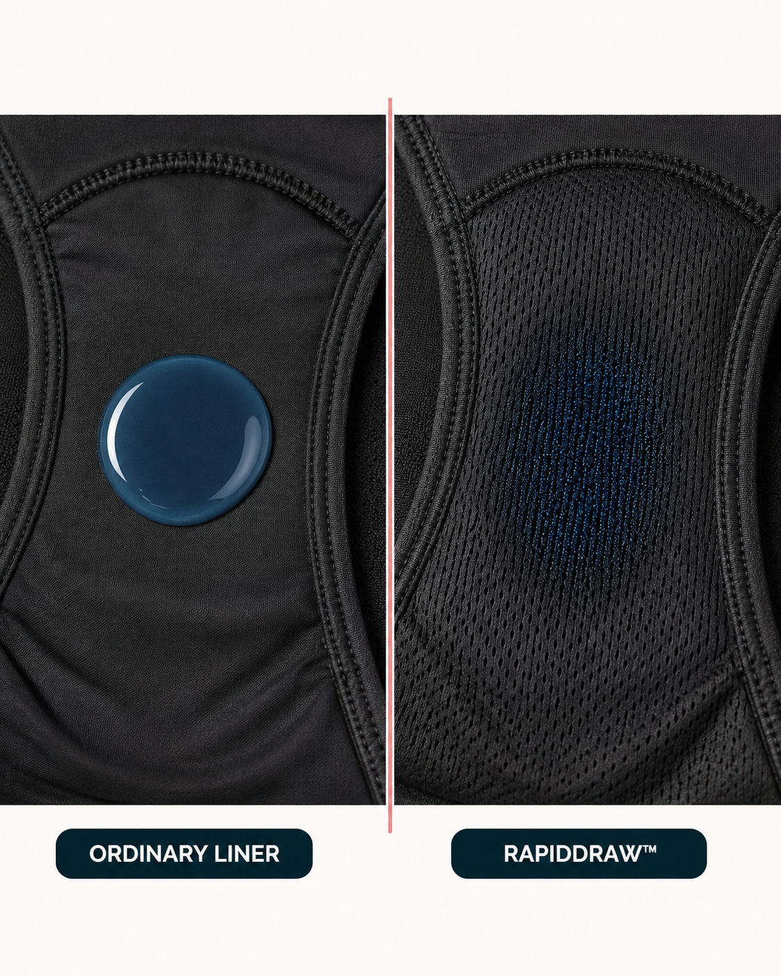 Ordinary liner vs RapidDraw comparison