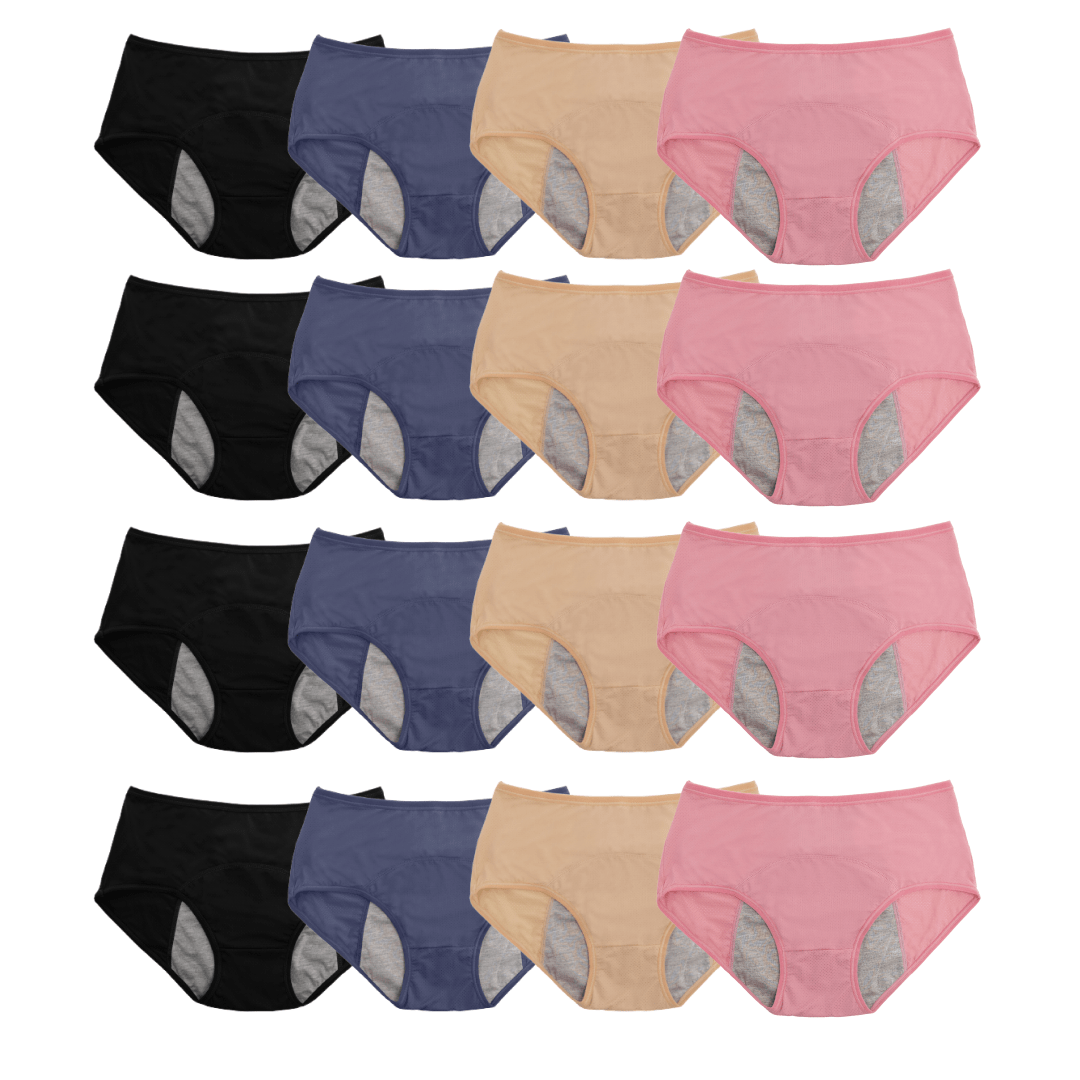 High-Waist LeakProof Panties – DesignComfort
